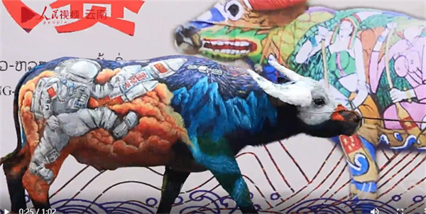 牛牪犇！这么多牛聚在一起 竟为了“比美”