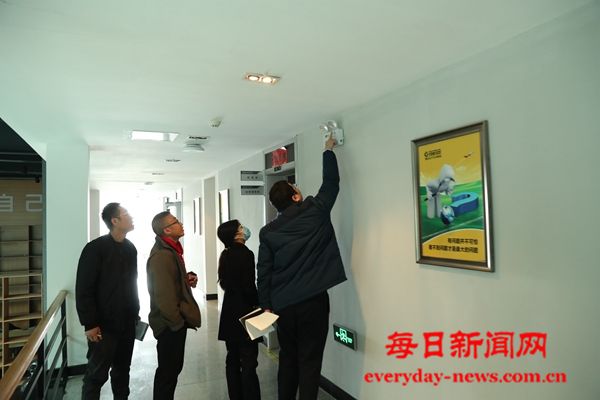 烟台高新消防组织开展社会单位消防安全“明