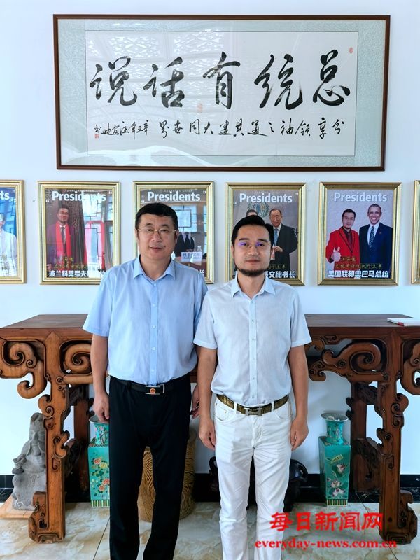 中国红色文化管理有限公司董事长王永涛会见