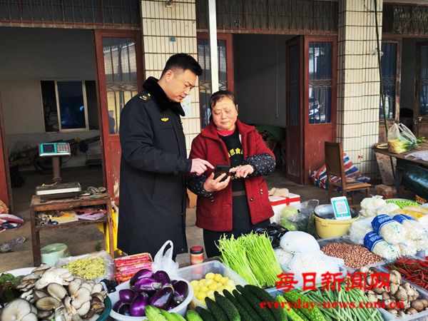 湖北省公安县麻豪口市场监管所：上门年报解