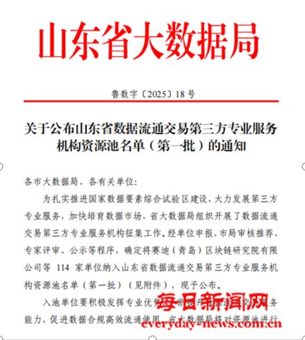 省级名单！烟台高新区1家单位入选